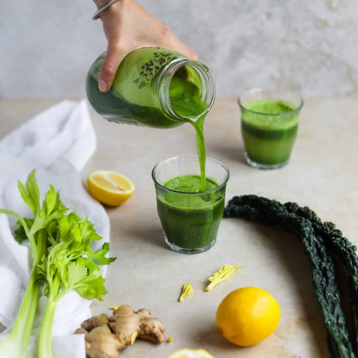 Glowing Skin Miracle Green Juice - The Heirloom Pantry