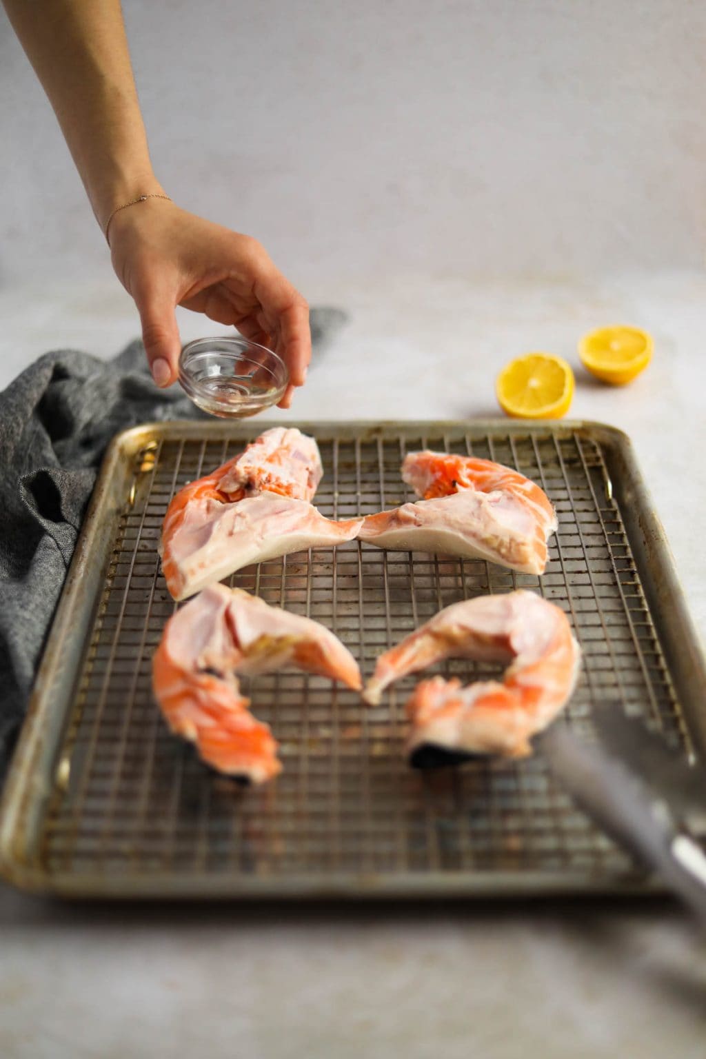 Collars Cooking Broiled Salmon Collars (Sake Kama) • The Heirloom Pantry