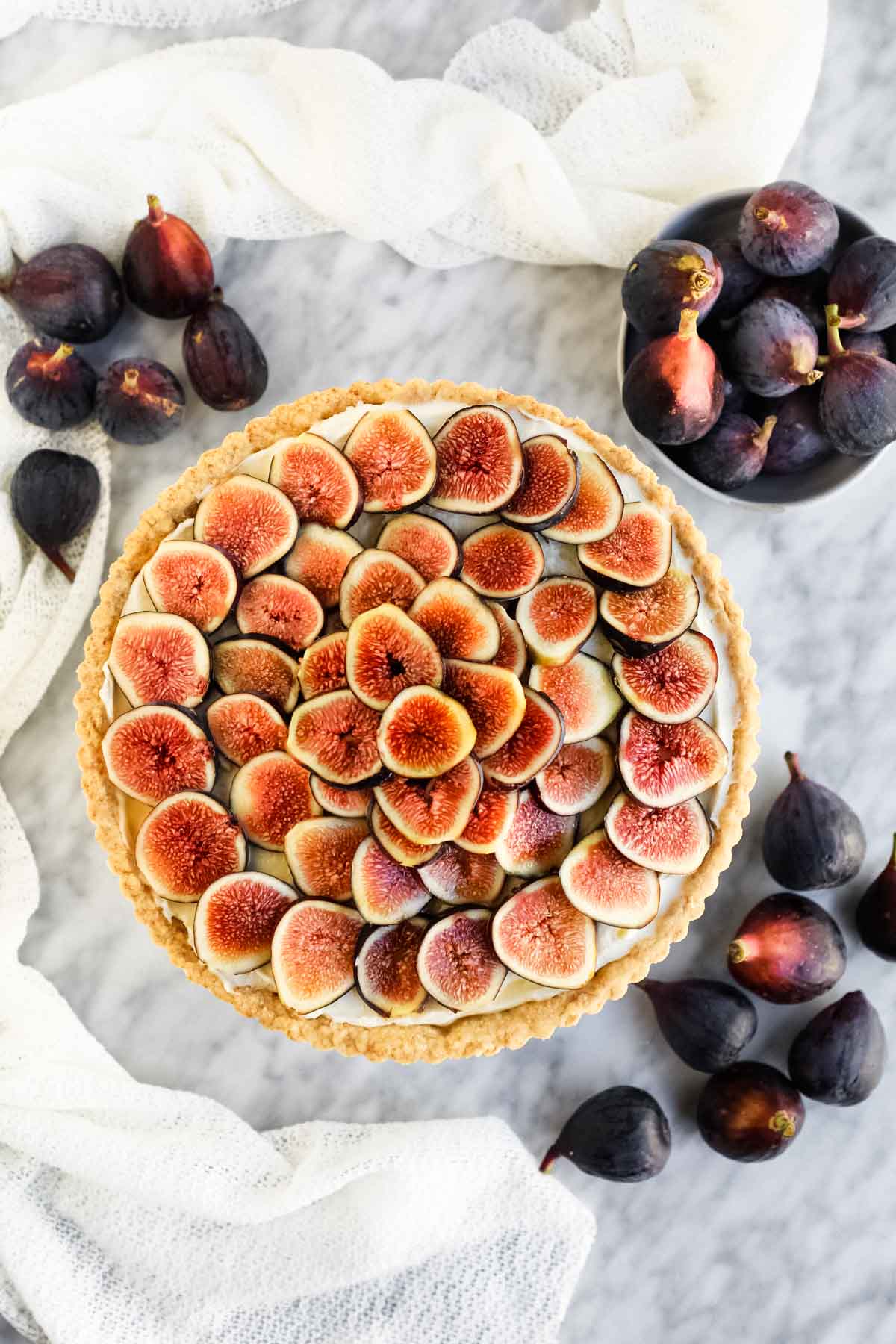 Fresh Fig & Apricot Free-Form Tart Recipe