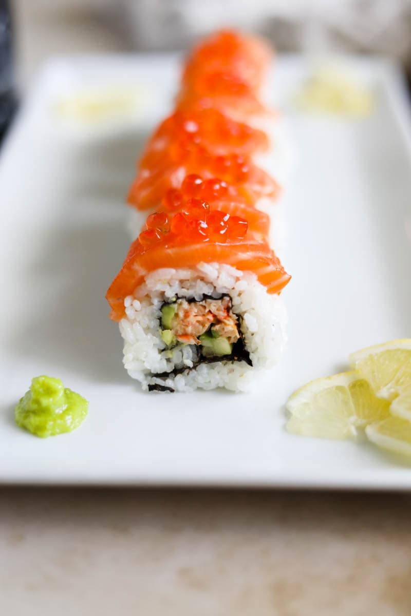 Alaska Sushi Roll • The Heirloom Pantry