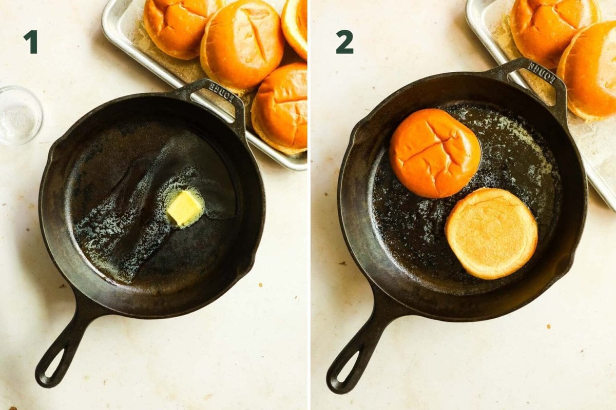 How to Toast Burger Buns • The Heirloom Pantry