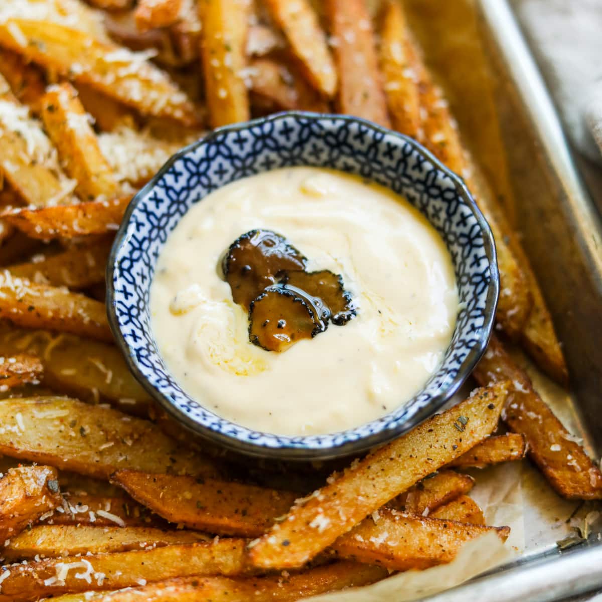 Truffle Aioli (Truffle Garlic Mayo) • The Heirloom Pantry