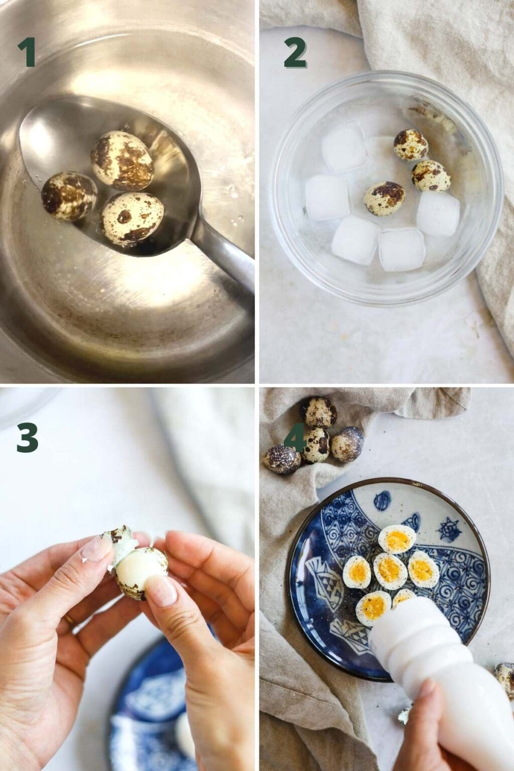 Soft Boiled Quail Eggs • The Heirloom Pantry