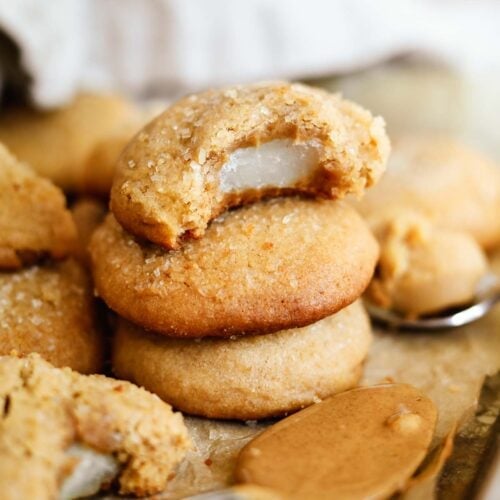 Peanut Butter Mochi Cookies with Miso • The Heirloom Pantry