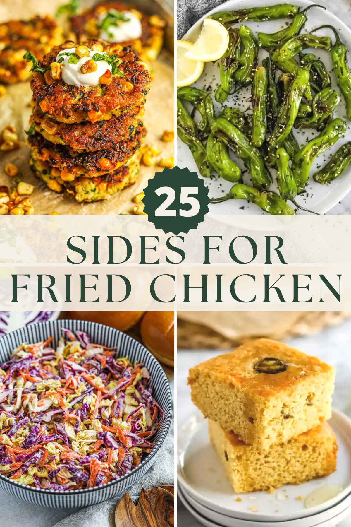 25 Best Side Dishes for Fried Chicken • The Heirloom Pantry