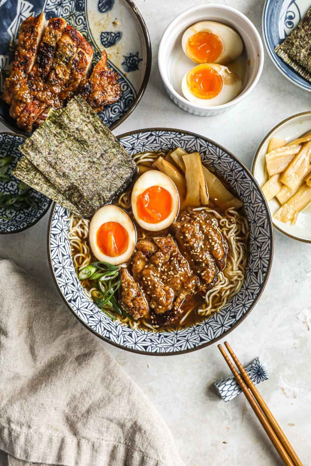 GlutenFree Ramen with Miso Chicken • The Heirloom Pantry