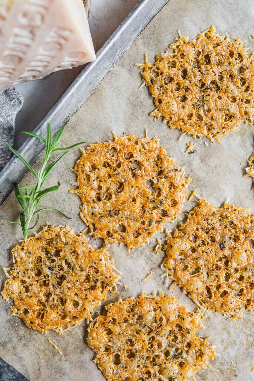 Parmesan Frico (Cheese Crisps) • The Heirloom Pantry