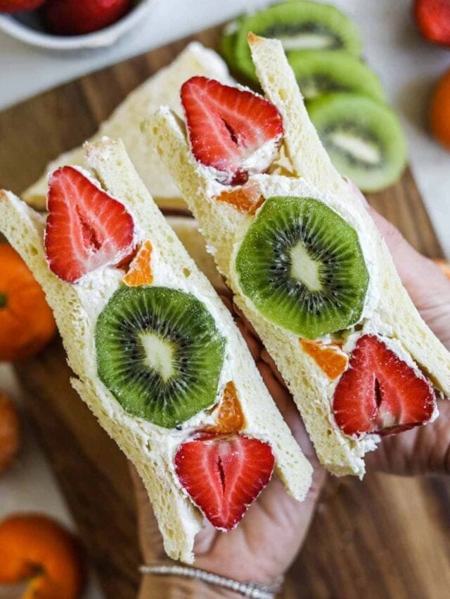 Fruit Sando (Japanese Fruit Sandwich)