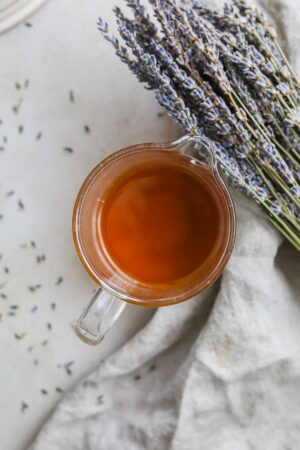 Honey Lavender Simple Syrup • The Heirloom Pantry
