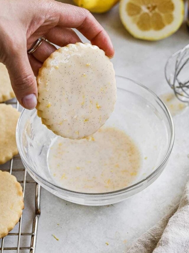 Lemon Vanilla Bean Glaze