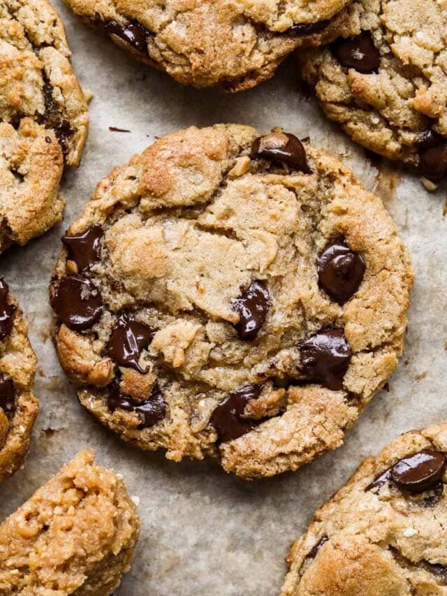 Miso Toffee Chocolate Chip Cookies