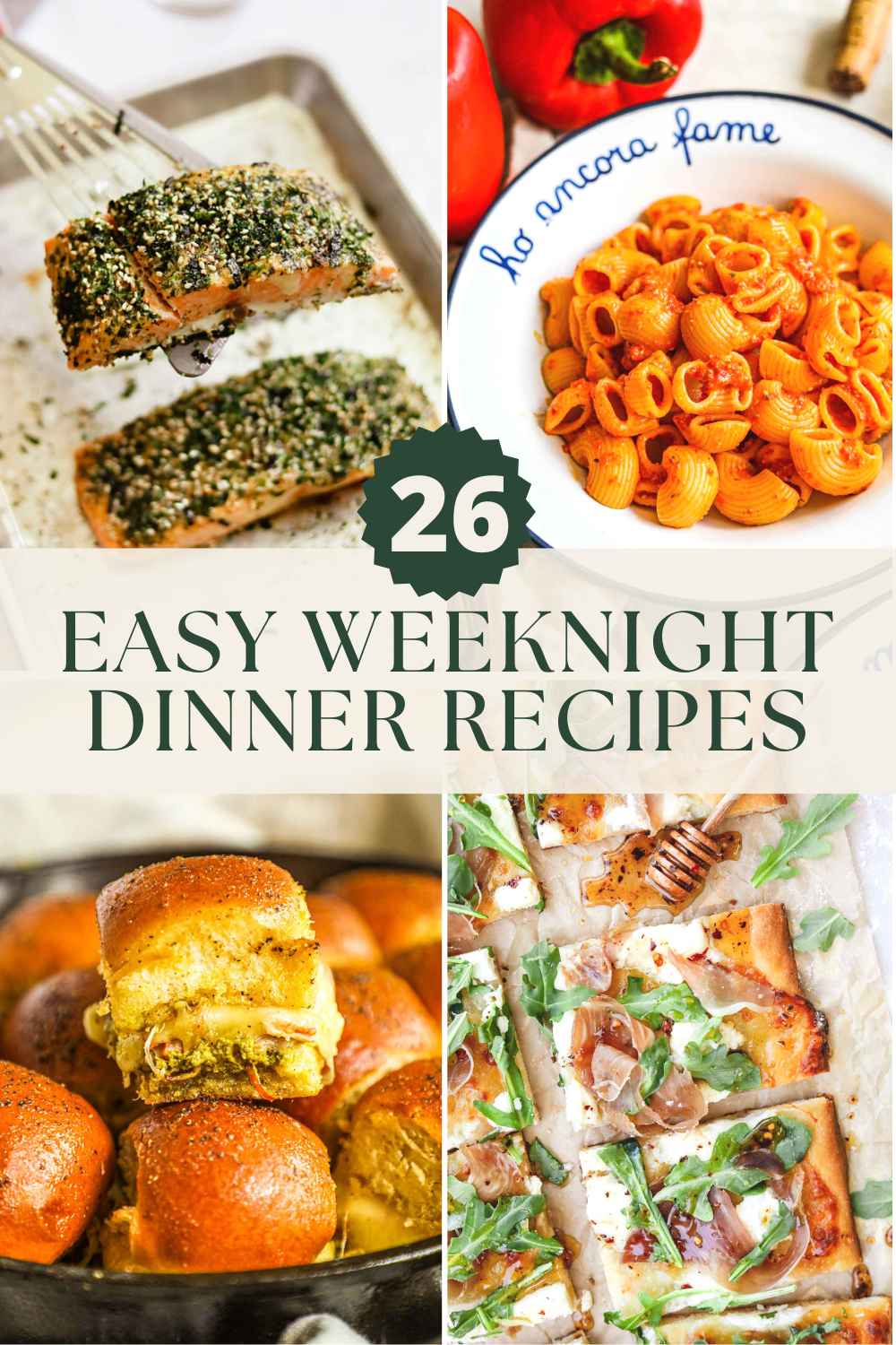 6 Super Easy Weeknight Dinner Recipes