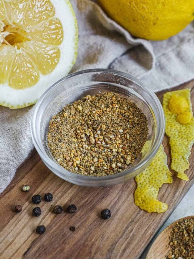 How to Make Lemon Pepper Seasoning