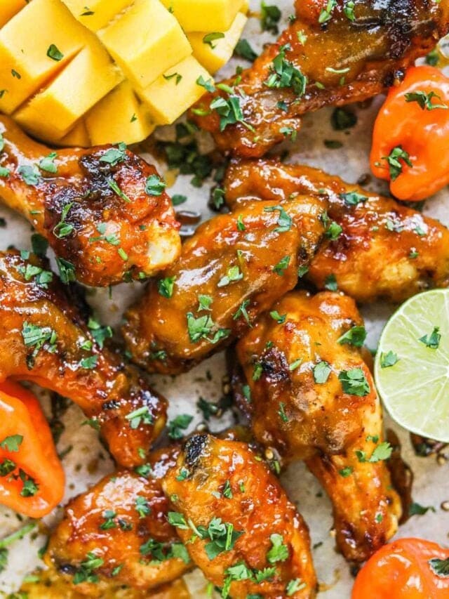 Mango Habanero Wings