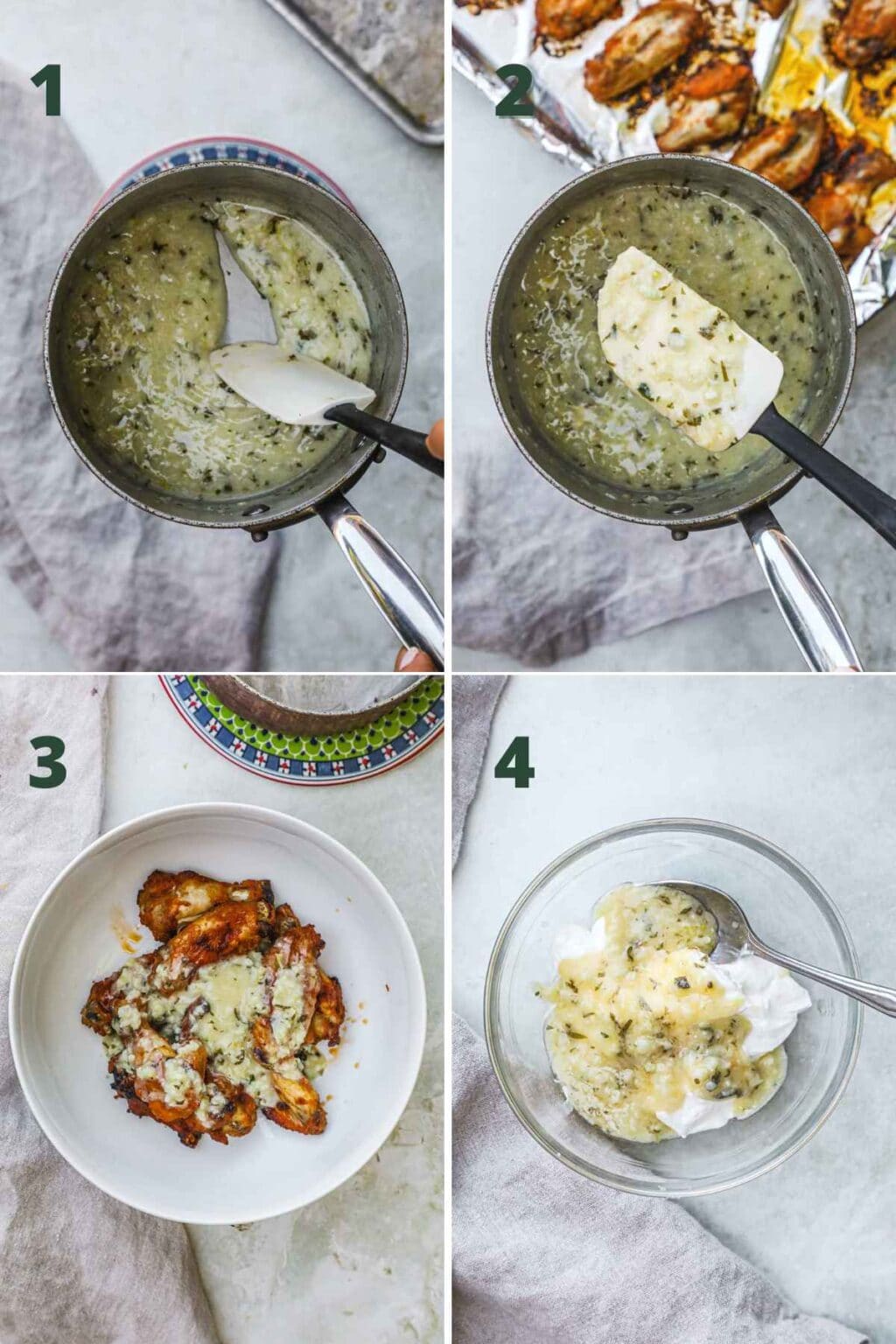 Garlic Parmesan Sauce (For Tossing, Drizzling, and Dipping) • The