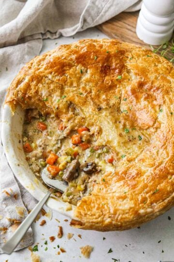 Vegetarian Pot Pie • The Heirloom Pantry